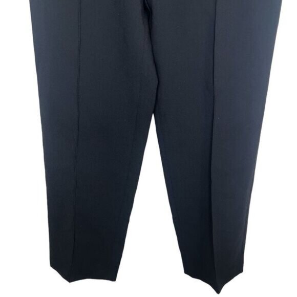 Zara Black The Francoise Full Length Straight Leg Trouser Pants Size Small - Picture 5 of 9